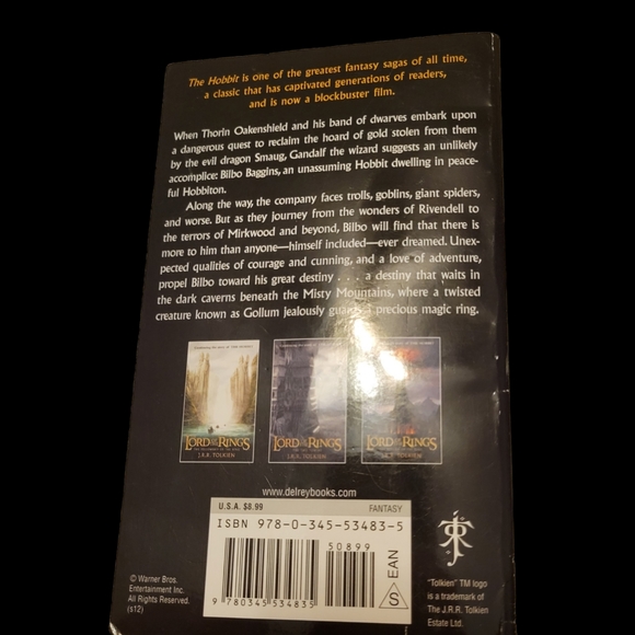 3 for $10 - Bundle of 4 books. The Hobbit, Avalon, Polaris, Illusion - Picture 4 of 10